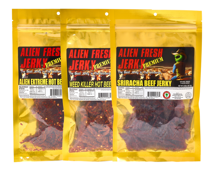 Alien Fresh Jerky 3-Pack The Hot Pack
