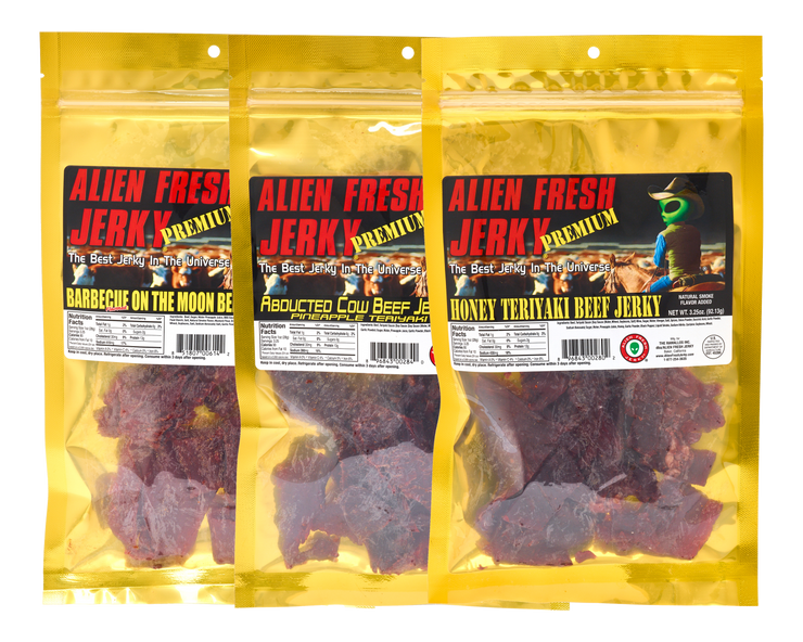 Alien Fresh Jerky 3-Pack The Sweet Pack