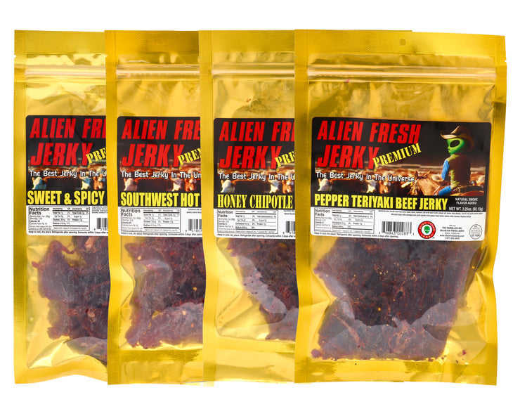 4-Pack - The Classics Sweet & Spicy Pack (3.25oz Bags)